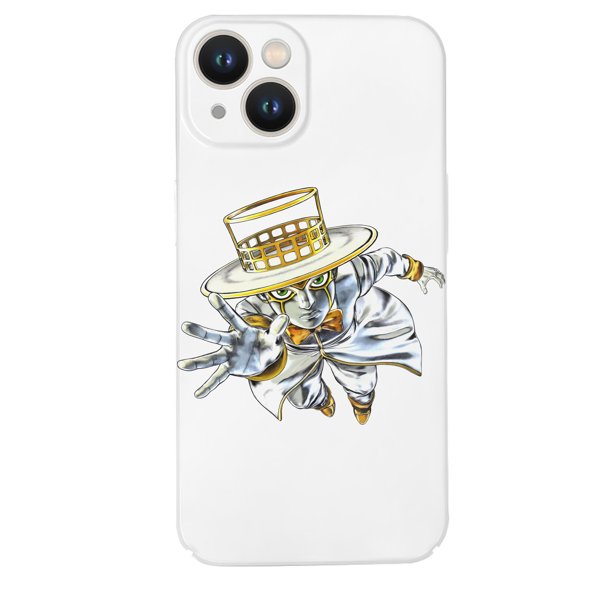 （画像用） ジョジョの奇妙な冒険 岸辺 露伴（きしべ ろはん） JoJo's Bizarre Adventure Rohan Kishibe 【iPhone 14シリーズ対応】ハードケース